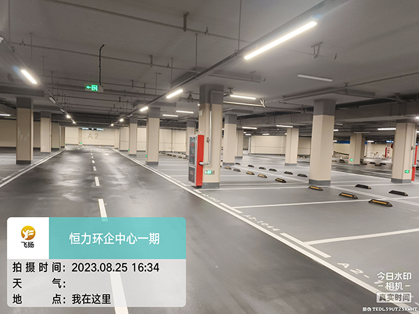 飛揚市政恒力環(huán)企停車場劃線項目